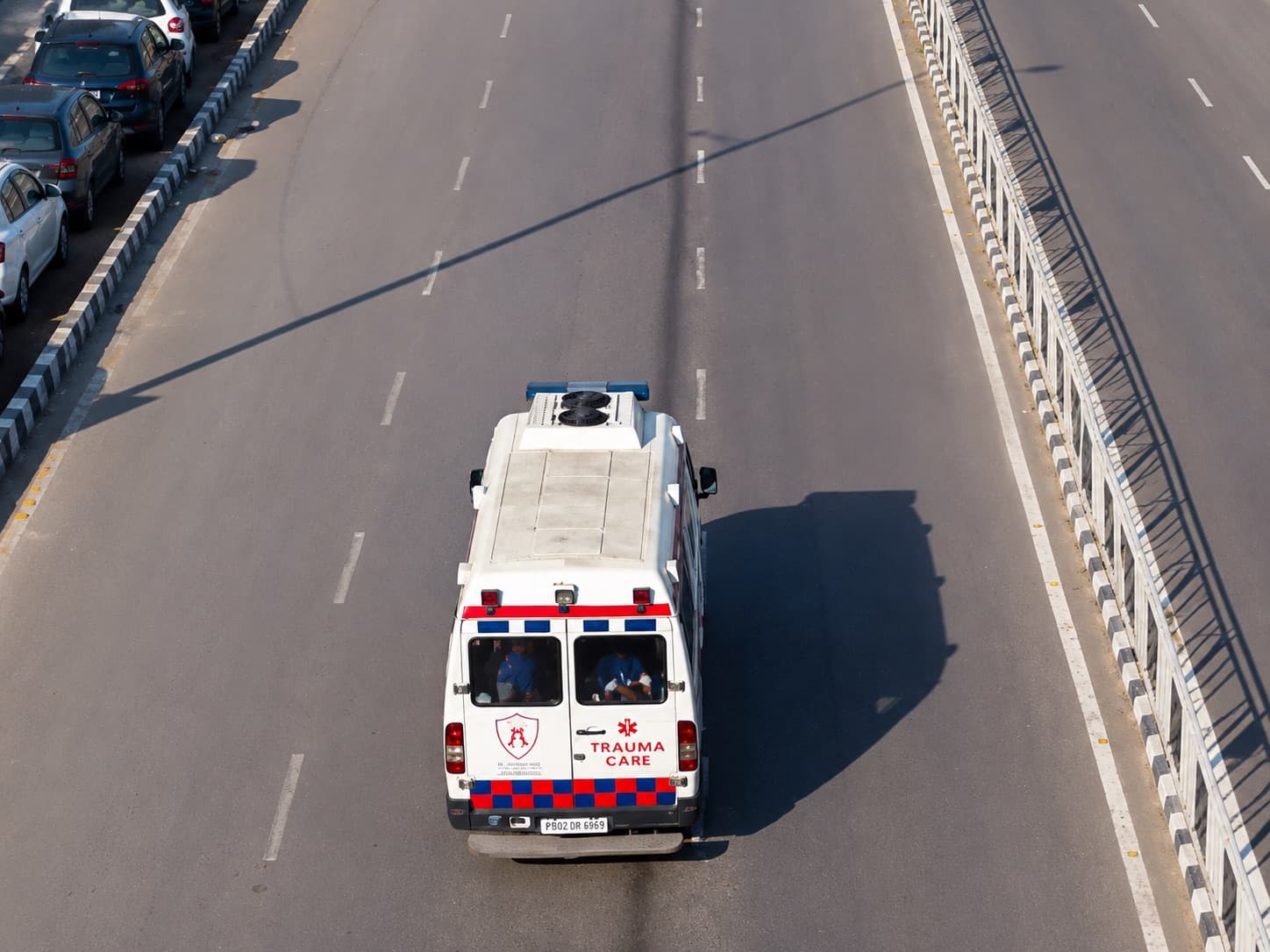 Amandeep Hospitals 24x7 emergency ambulance service
